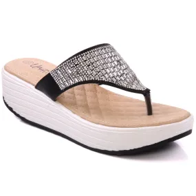 Womens ‘Amily’ Comfy Thong Slippers