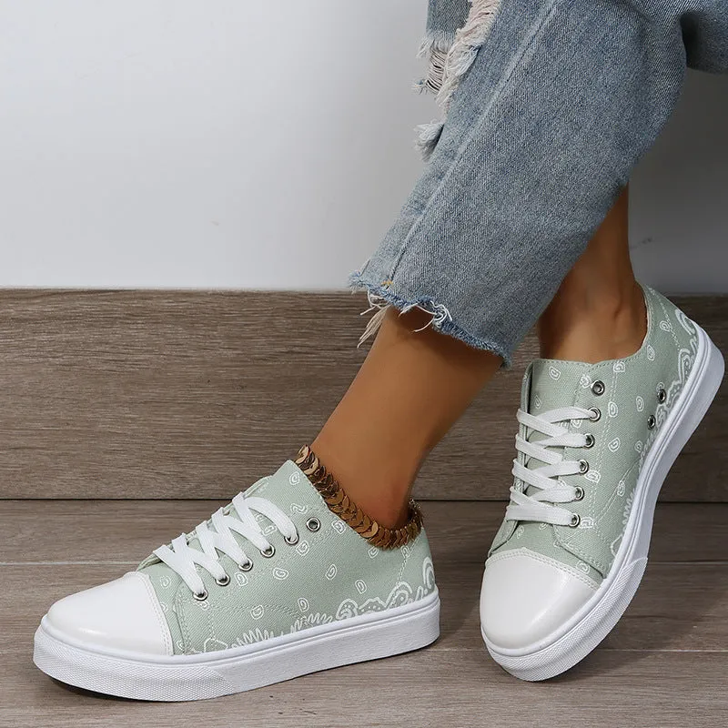 Women's Casual Canvas Sneakers in 7 Colors