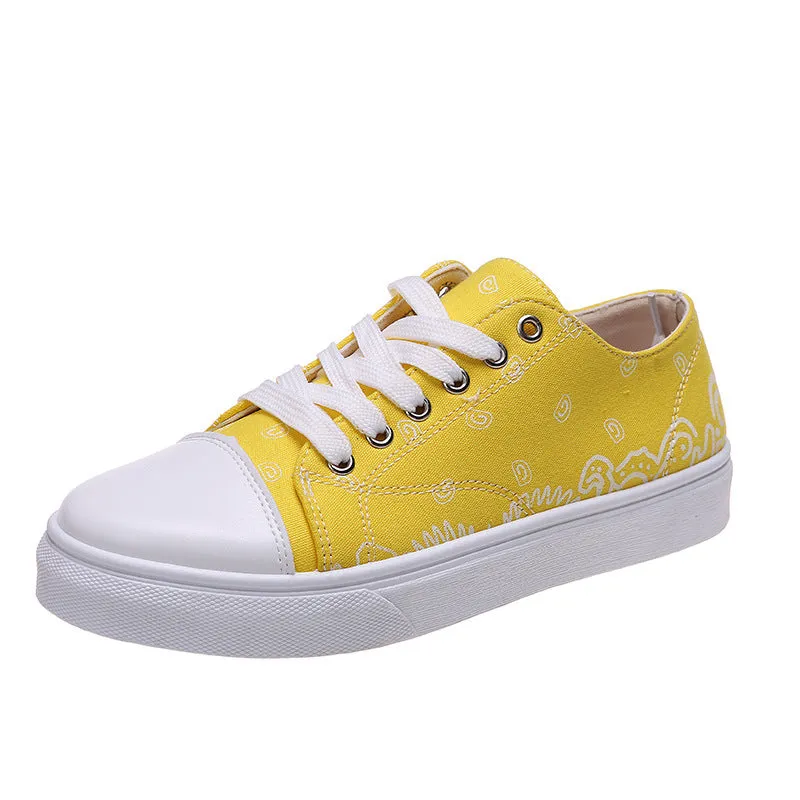 Women's Casual Canvas Sneakers in 7 Colors