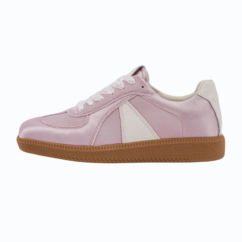 Women's Casual Satin Square Toe Sneakers